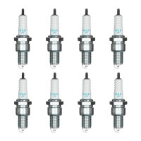 8 Zündkerzen mit Flachdichtsitz NGK Quick...