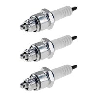 3 Spark Plugs with flat seal seat NGK for MERCURY MARINE...