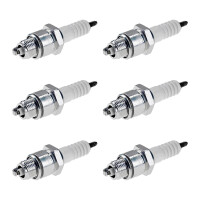 6 Spark Plugs with flat seal seat NGK for MERCURY MARINE...