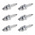 6 Spark Plugs with flat seal seat NGK for MERCURY MARINE and others