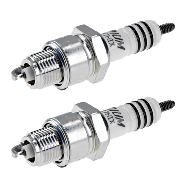 2 Zündkerzen mit Flachdichtsitz NGK Iridium IX für u.a. FORD TAUNUS