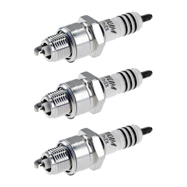 3 Spark Plugs with flat seat NGK Iridium IX for FORD TAUNUS and others