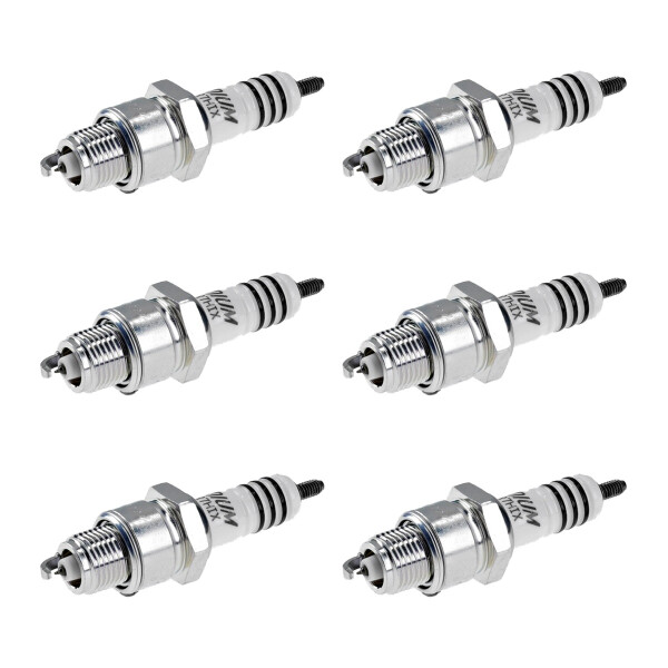 6 Spark Plugs with flat seat NGK Iridium IX for FORD TAUNUS and others