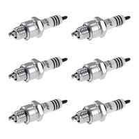 6 Spark Plugs with flat seat NGK Iridium IX for FORD...