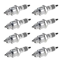 8 Spark Plugs with flat seat NGK Iridium IX for FORD...