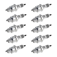 10 Spark Plugs with flat seat NGK Iridium IX for FORD...
