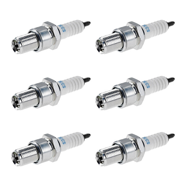 6 Spark Plugs with flat seal seat NGK IAM expertise for YAMAHA and others