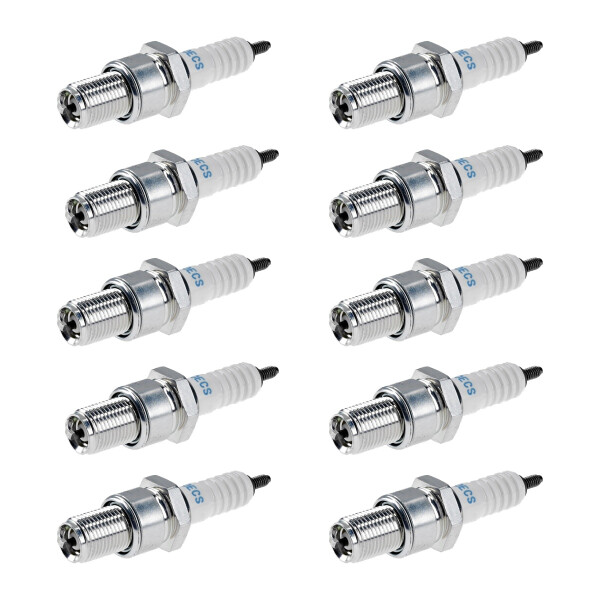 10 Spark Plugs with flat seal seat NGK IAM expertise for YAMAHA and others