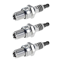 3 Spark Plugs fixed SAE connection NGK Iridium IX...