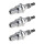 3 Spark Plugs fixed SAE connection NGK Iridium IX suitable for e.g. HONDA