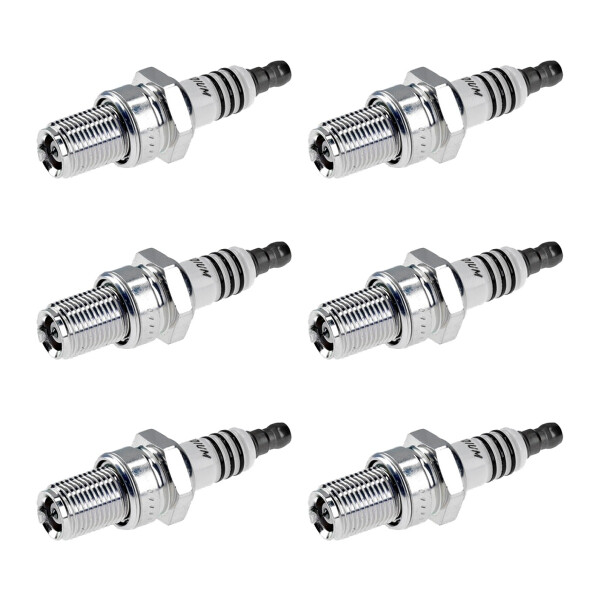 6 Spark Plugs fixed SAE connection NGK Iridium IX suitable for e.g. HONDA