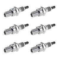 6 Spark Plugs fixed SAE connection NGK Iridium IX...