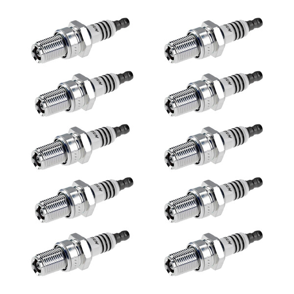 10 Spark Plugs fixed SAE connection NGK Iridium IX suitable for e.g. HONDA