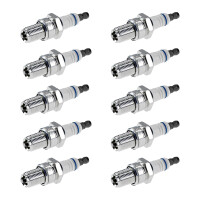 10 Spark Plugs fixed SAE connection NGK IAM expertise for...