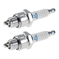 2 Spark Plugs fixed SAE connection NGK aftermarket...