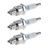 3 Spark Plugs fixed SAE connection NGK aftermarket...