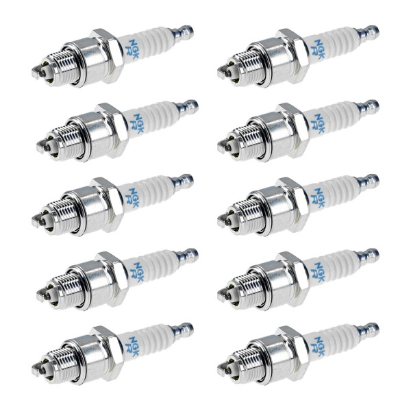 10 Spark Plugs fixed SAE connection NGK aftermarket expertise for MERCURY