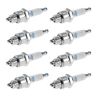 8 Spark Plugs fixed SAE connection NGK aftermarket...