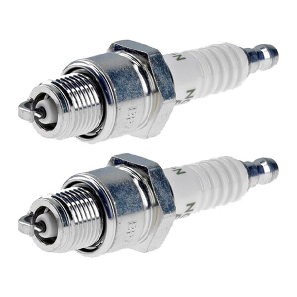 2 Spark Plugs fixed SAE connection NGK aftermarket expertise for MERCURY