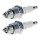 2 Spark Plugs fixed SAE connection NGK aftermarket expertise for MERCURY