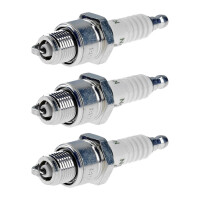 3 Spark Plugs fixed SAE connection NGK aftermarket...