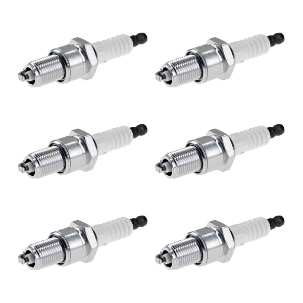 6 Spark Plugs fixed SAE connection NGK IAM expertise for various vehicles
