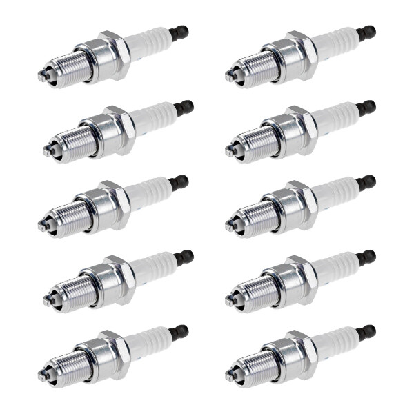 10 Spark Plugs fixed SAE connection NGK IAM expertise for various vehicles