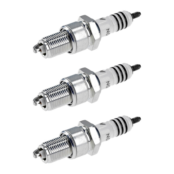 3 Spark Plugs with flat seat NGK Iridium IX for PORSCHE 911 and others
