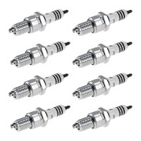 8 Spark Plugs with flat seat NGK Iridium IX for PORSCHE...