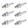 6 Spark Plugs with flat seal seat NGK aftermarket expertise for HONDA