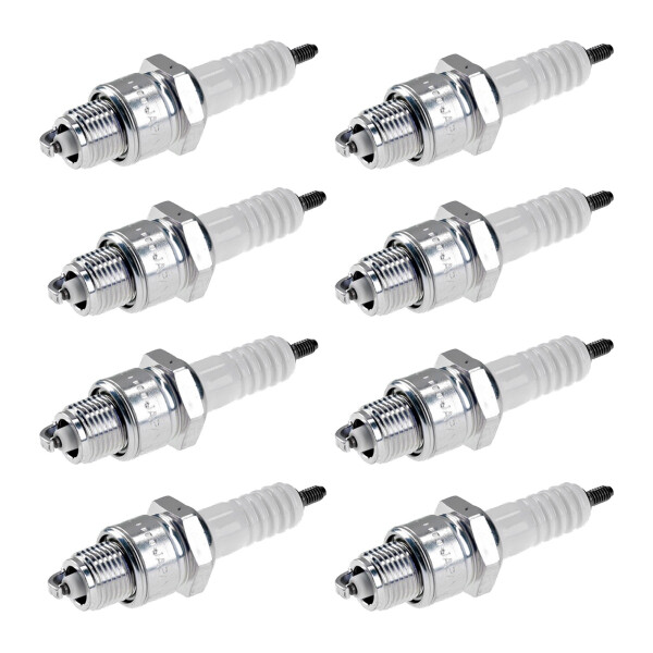 8 Spark Plugs with flat seal seat NGK aftermarket expertise for HONDA