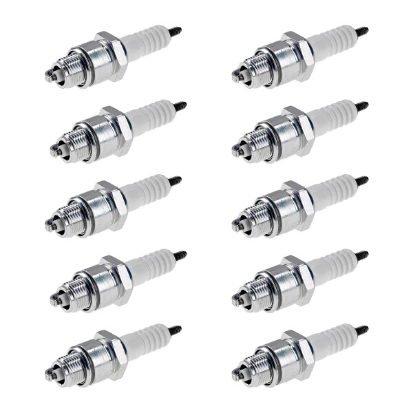 10 Spark Plugs with flat seal seat NGK IAM expertise for HONDA and others