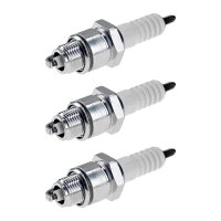 3 Spark Plugs with flat seal seat NGK aftermarket...