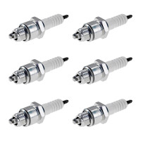 6 Spark Plugs with flat seal seat NGK aftermarket...