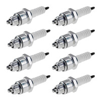 8 Spark Plugs with flat seal seat NGK aftermarket...