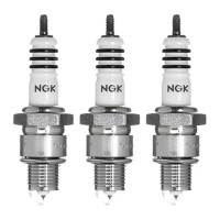 3 Zündkerzen mit Flachdichtsitz NGK Iridium IX...