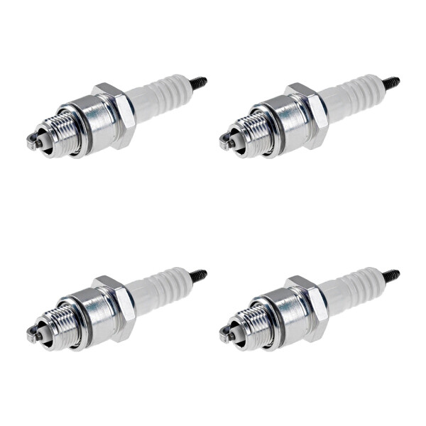 4 Spark Plugs with flat seal seat NGK IAM expertise for YAMAHA and others