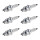 6 Spark Plugs with flat seal seat NGK IAM expertise for YAMAHA and others