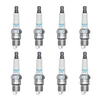 8 Spark Plugs fixed SAE connection NGK aftermarket...