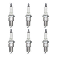 6 Spark Plugs fixed SAE connection NGK for HONDA ACCORD...