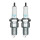 2 Spark Plugs with flat seal seat NGK suitable for VOLVO 740 and others