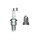 2 Spark Plugs with flat seal seat NGK suitable for VOLVO 740 and others