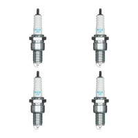 4 Zündkerzen mit Flachdichtsitz NGK...