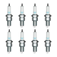 8 Spark Plugs with flat seal seat NGK suitable for VOLVO...