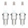 3 Spark Plugs fixed SAE connection NGK aftermarket expertise for MERCURY MARINE