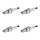 4 Spark Plugs fixed SAE connection NGK suitable for e.g. MITSUBISHI GALANT