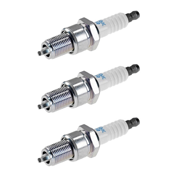 3 Spark Plugs fixed SAE connection NGK suitable for DAIHATSU and others