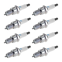 8 Spark Plugs fixed SAE connection NGK suitable for...
