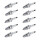 10 Spark Plugs fixed SAE connection NGK suitable for DAIHATSU and others