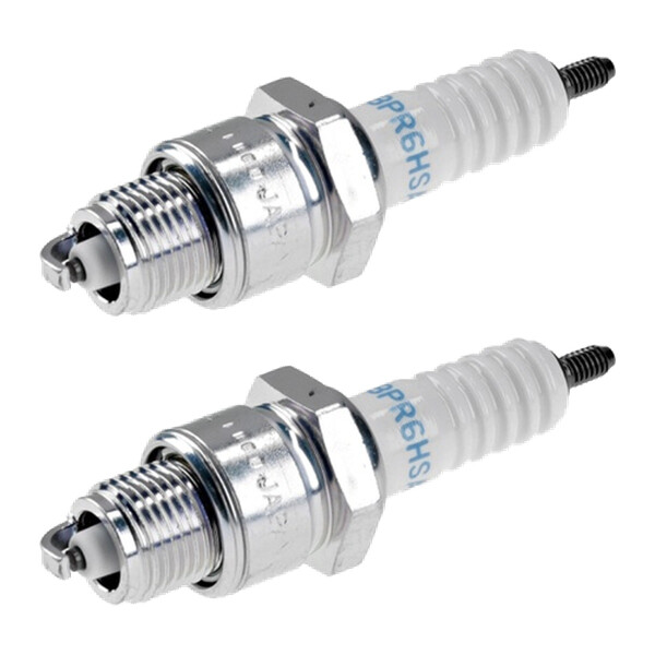 2 Spark Plugs with flat seal seat NGK aftermarket expertise for HONDA